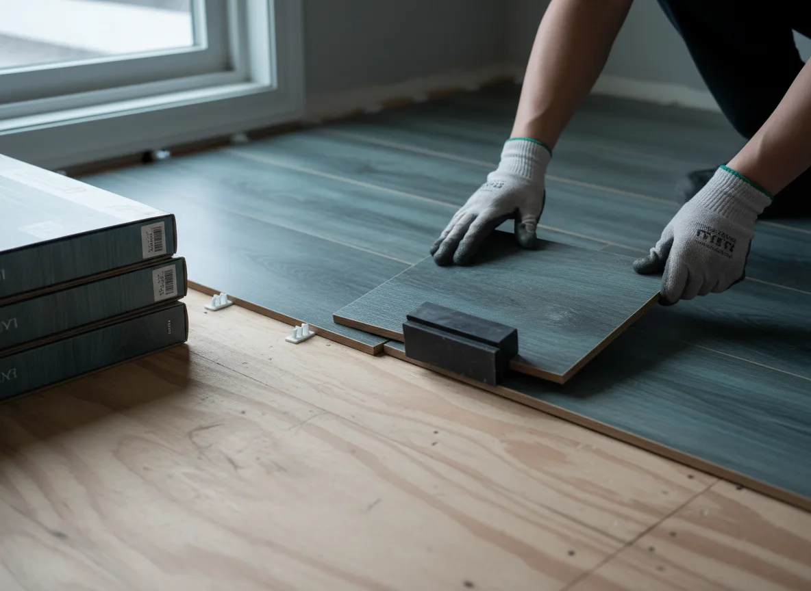 Luxury Vinyl Plank Installation company in Reasnor, IA